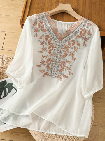 Jessica Linen Blouse